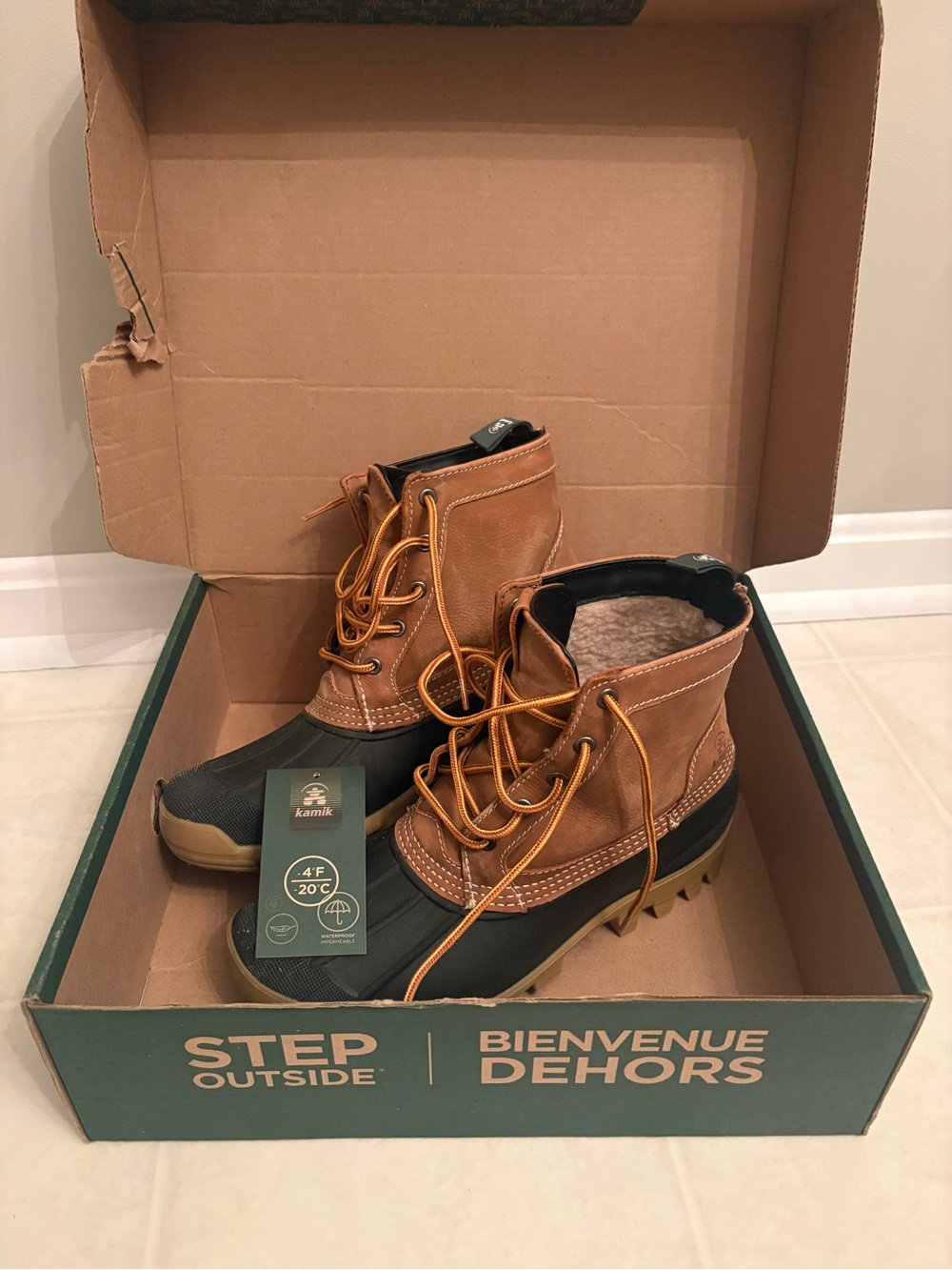 Kamik Yukon5 Size 8 Mens Boots